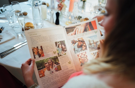 create a newspaper for a wedding - Happiedays